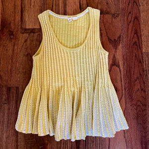 MOTH Crochet Tank Top - Anthropologie - XXS